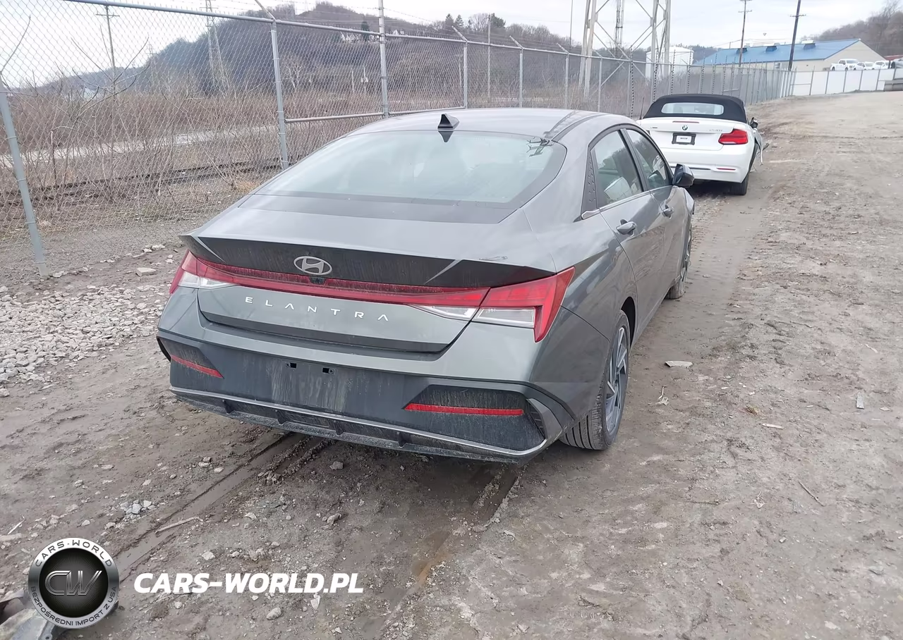 2025 Hyundai Elantra Sel Convenience VIN:KMHLS4DG8SU880328 - 4