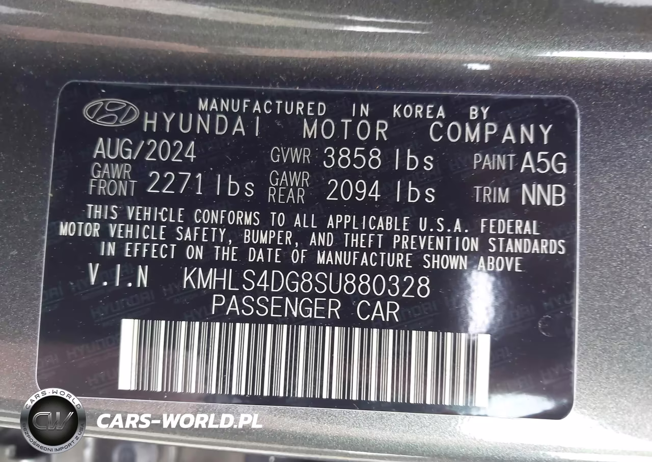 2025 Hyundai Elantra Sel Convenience VIN:KMHLS4DG8SU880328 - 9