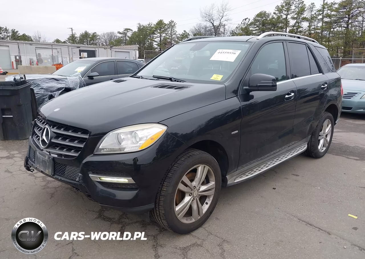 2012 Mercedes-Benz Ml 350 4Matic VIN:4JGDA5HB9CA017021 - 2
