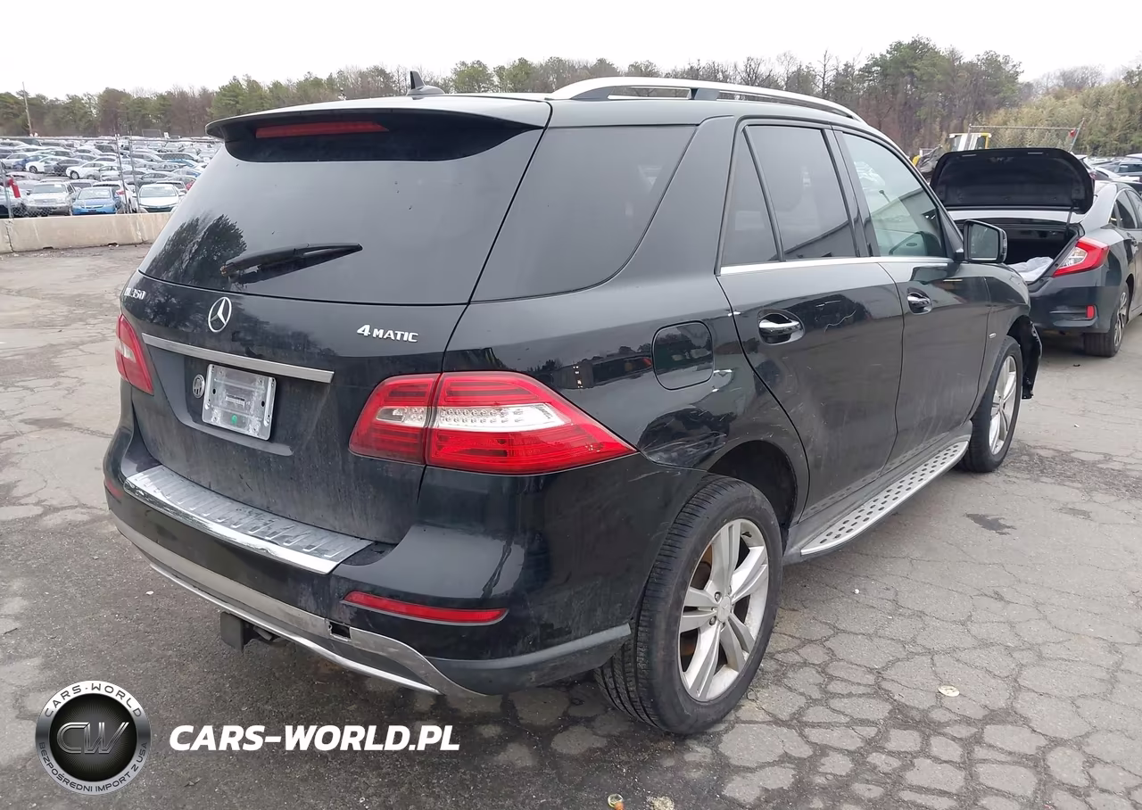 2012 Mercedes-Benz Ml 350 4Matic VIN:4JGDA5HB9CA017021 - 4