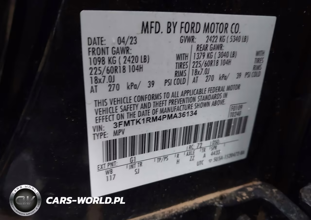 2023 Ford Mustang Mach-E Select VIN:3FMTK1RM4PMA36134 - 9