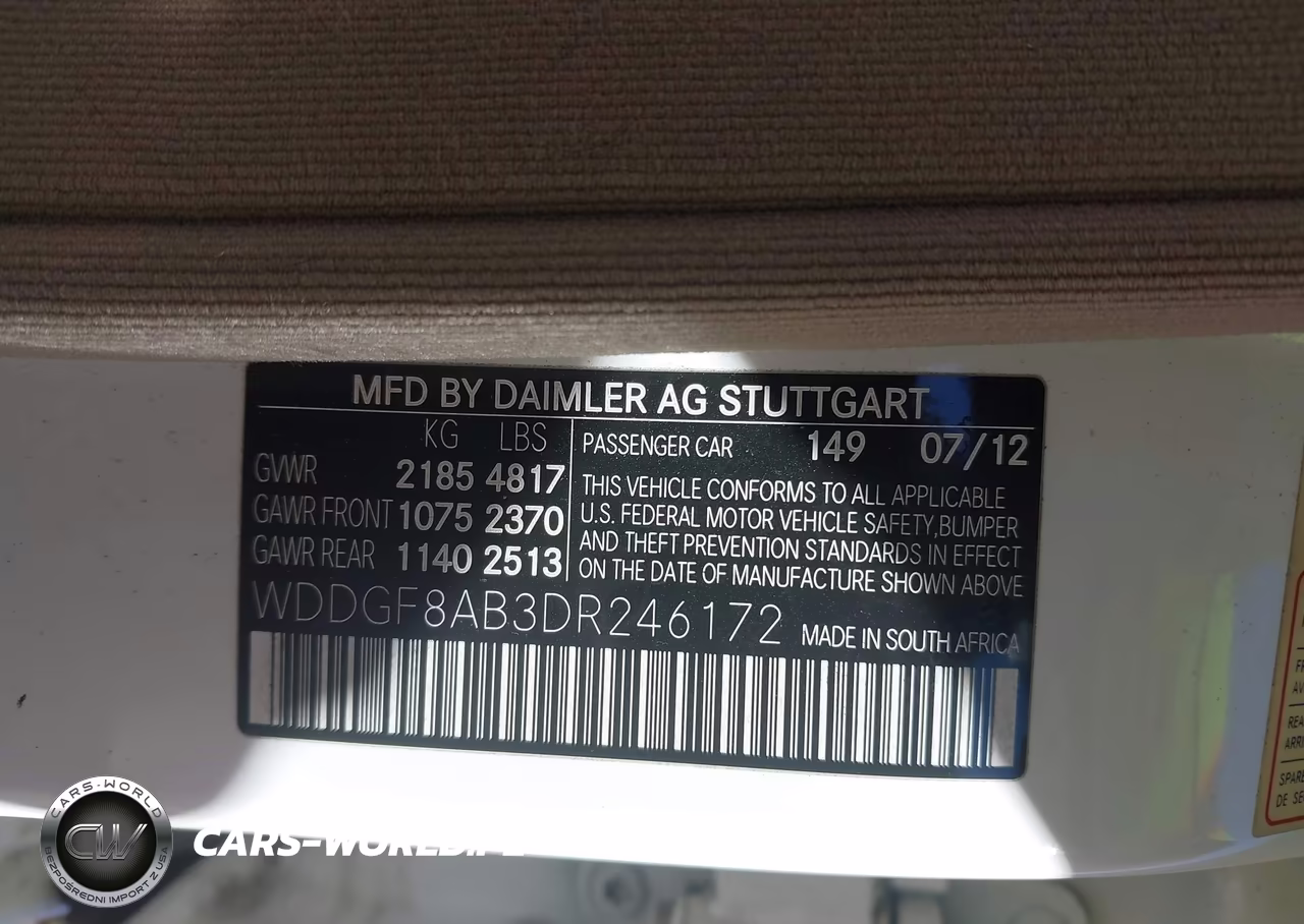 2013 Mercedes-Benz C 300 Sport 4Matic VIN:WDDGF8AB3DR246172 - 9