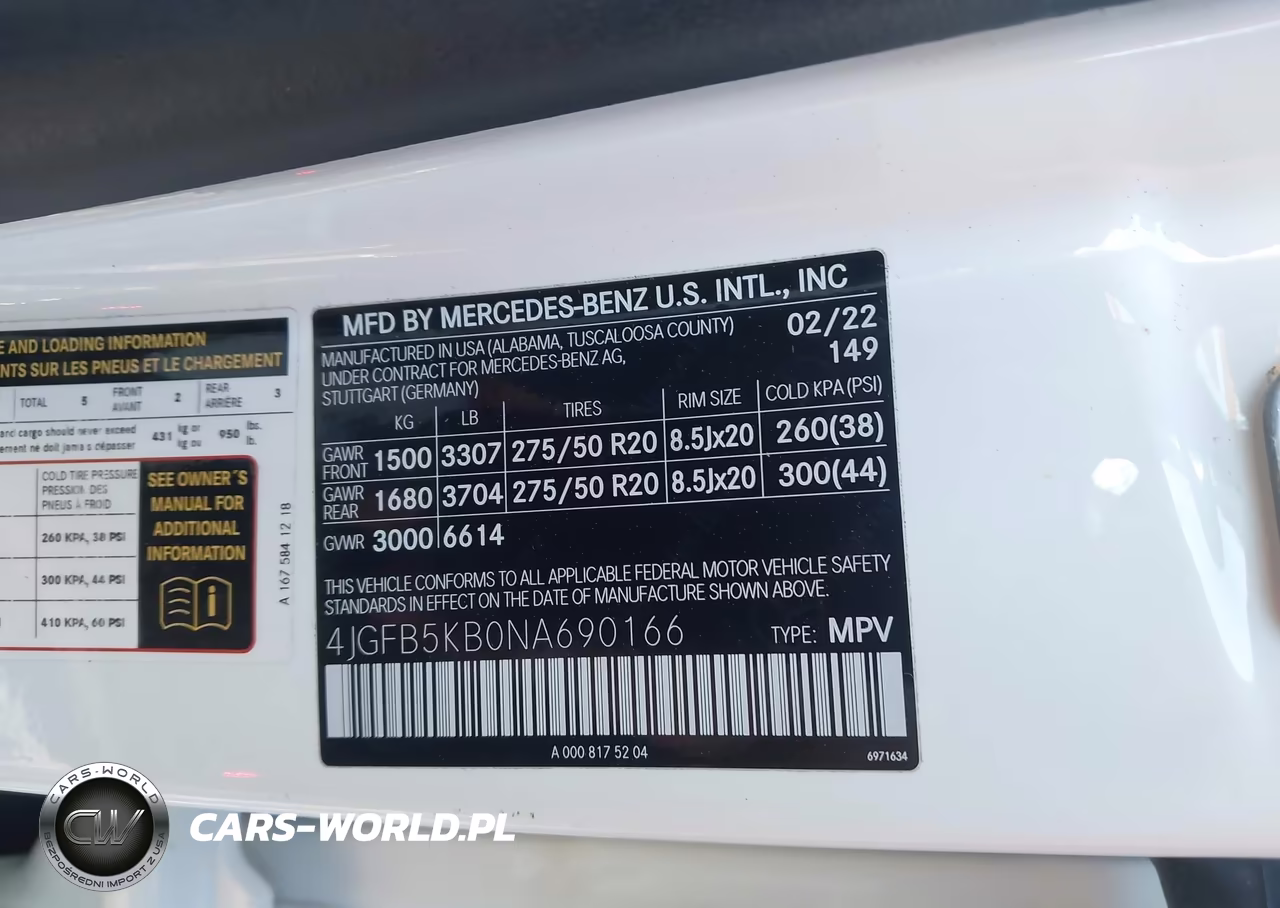 2022 Mercedes-Benz Gle 450 4Matic VIN:4JGFB5KB0NA690166 - 9