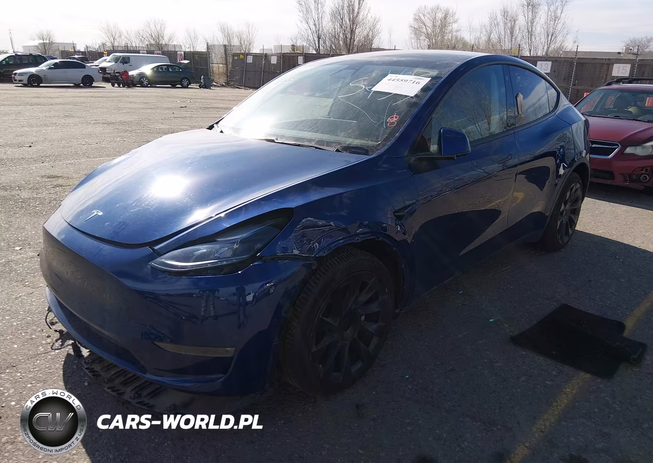 2021 Tesla Model Y Long Range Dual Motor All-Wheel Drive VIN:5YJYGDEE1MF078627 - 2