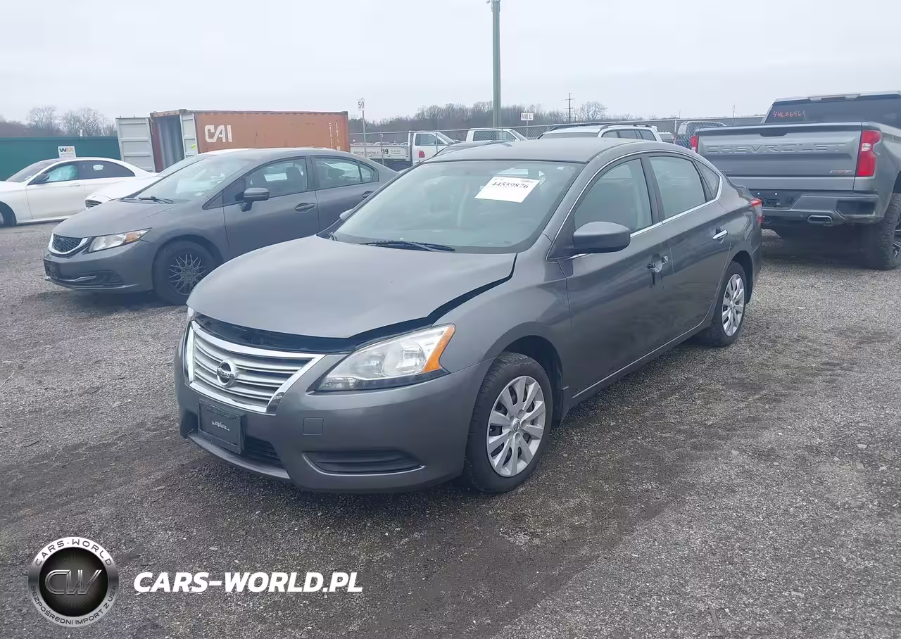 2015 Nissan Sentra Sv VIN:3N1AB7AP1FL673459 - 2