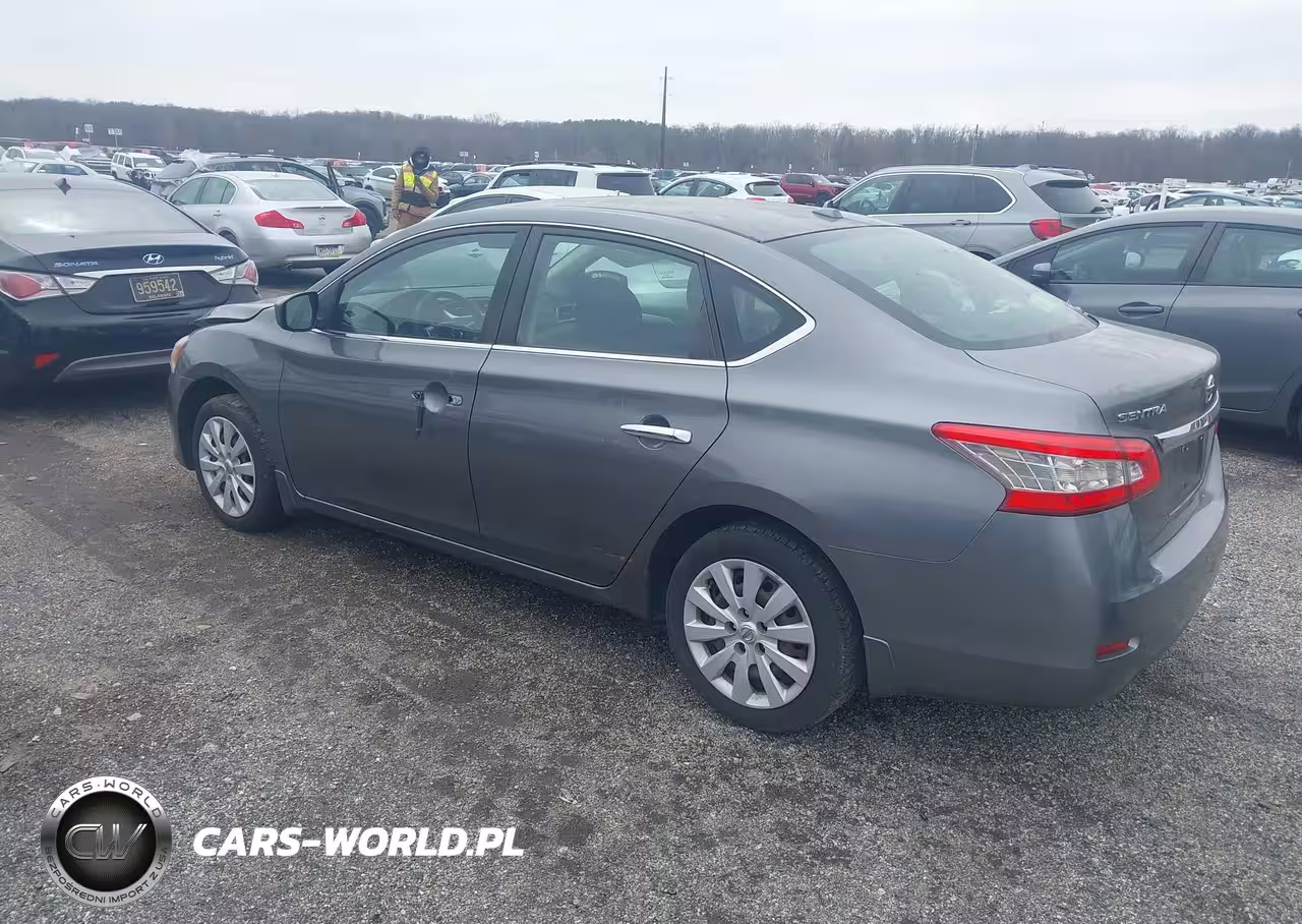 2015 Nissan Sentra Sv VIN:3N1AB7AP1FL673459 - 3