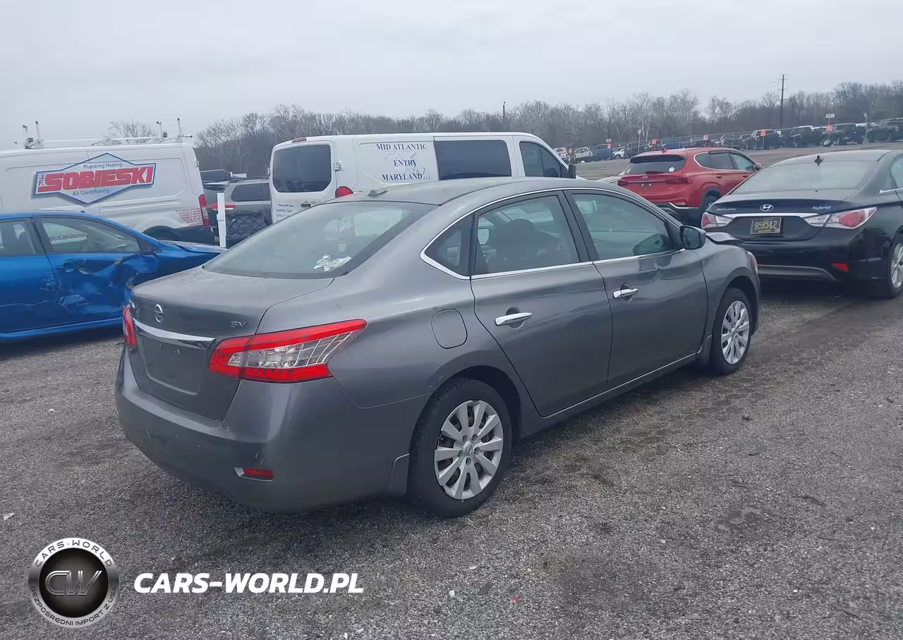 2015 Nissan Sentra Sv VIN:3N1AB7AP1FL673459 - 4