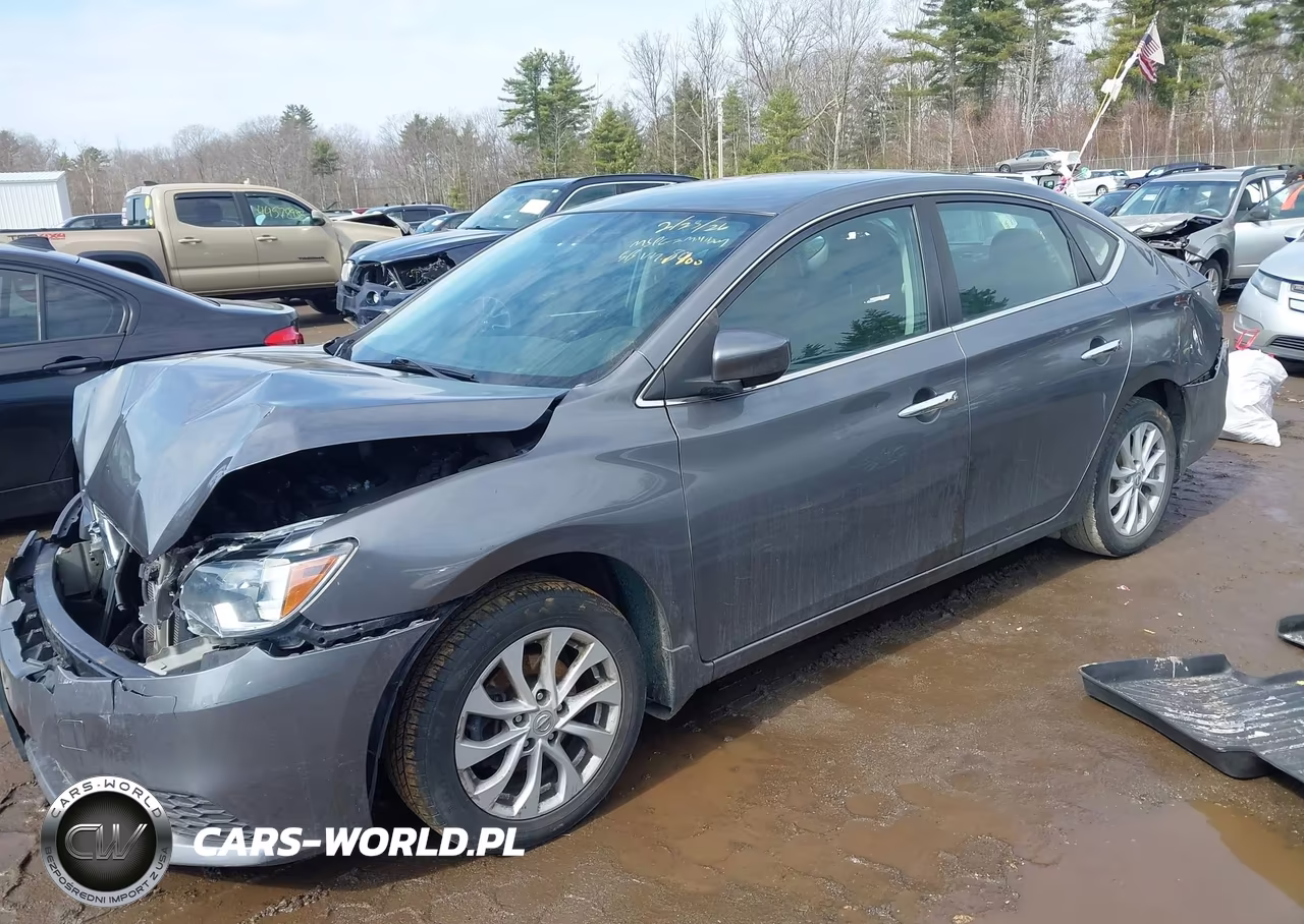 2018 Nissan Sentra Sv VIN:3N1AB7AP2JY308400 - 2