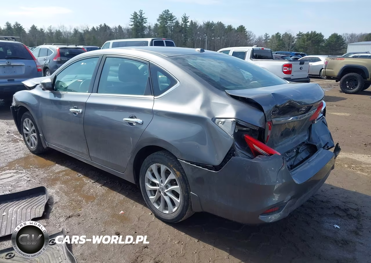 2018 Nissan Sentra Sv VIN:3N1AB7AP2JY308400 - 3