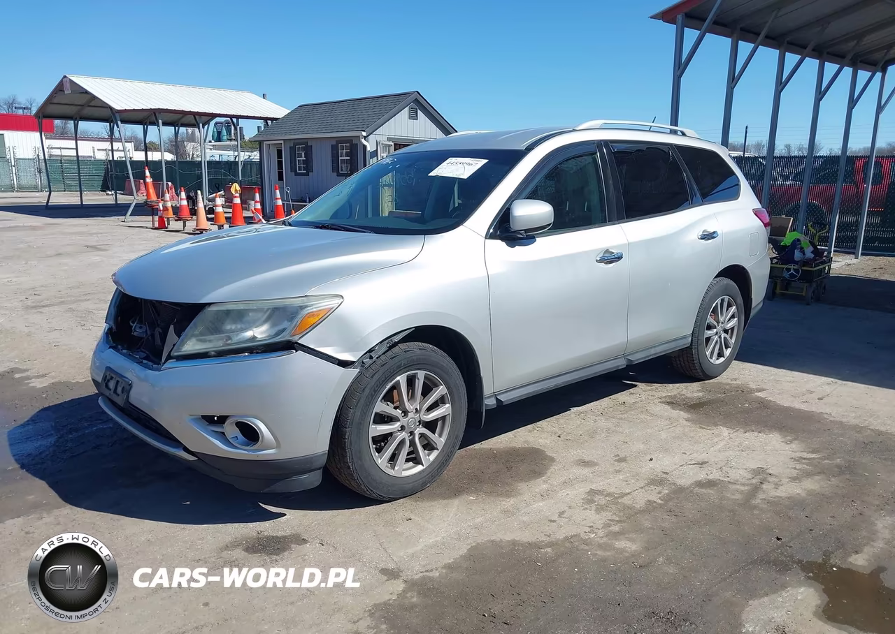 2014 Nissan Pathfinder Sv VIN:5N1AR2MM0EC732892 - 2