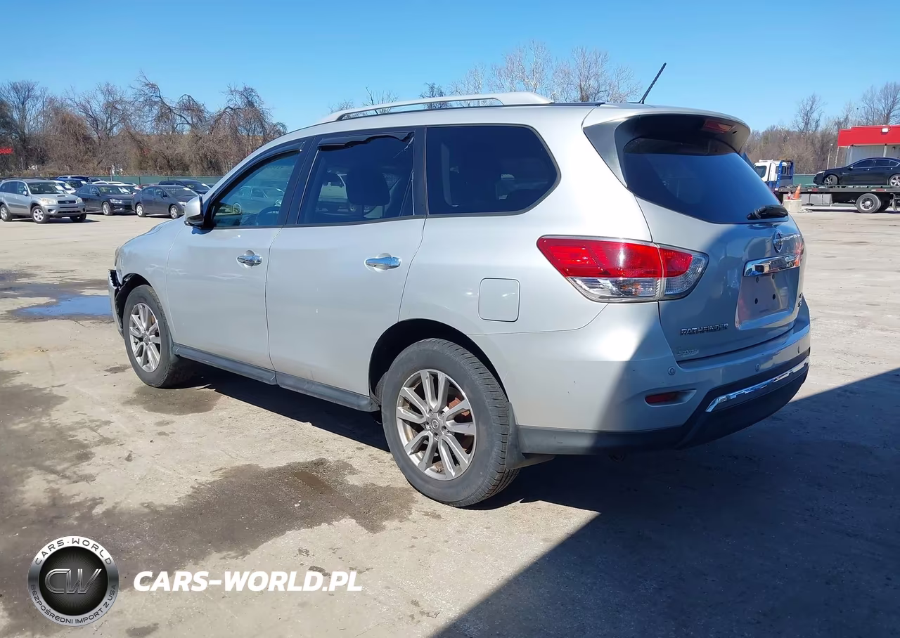 2014 Nissan Pathfinder Sv VIN:5N1AR2MM0EC732892 - 3
