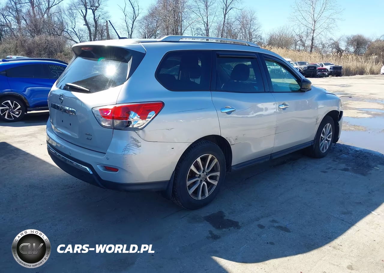 2014 Nissan Pathfinder Sv VIN:5N1AR2MM0EC732892 - 4