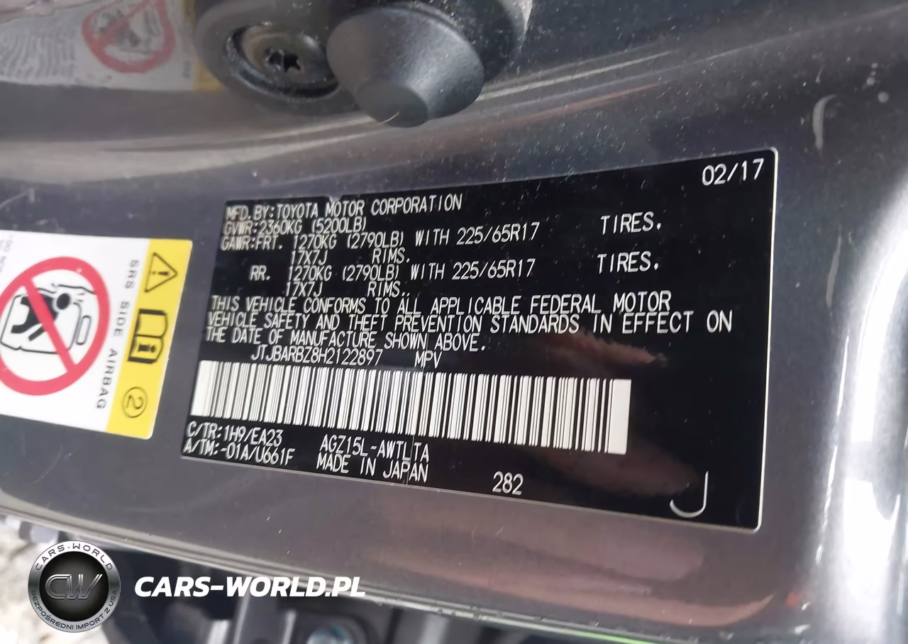 2017 Lexus Nx 200T VIN:JTJBARBZ8H2122897 - 9