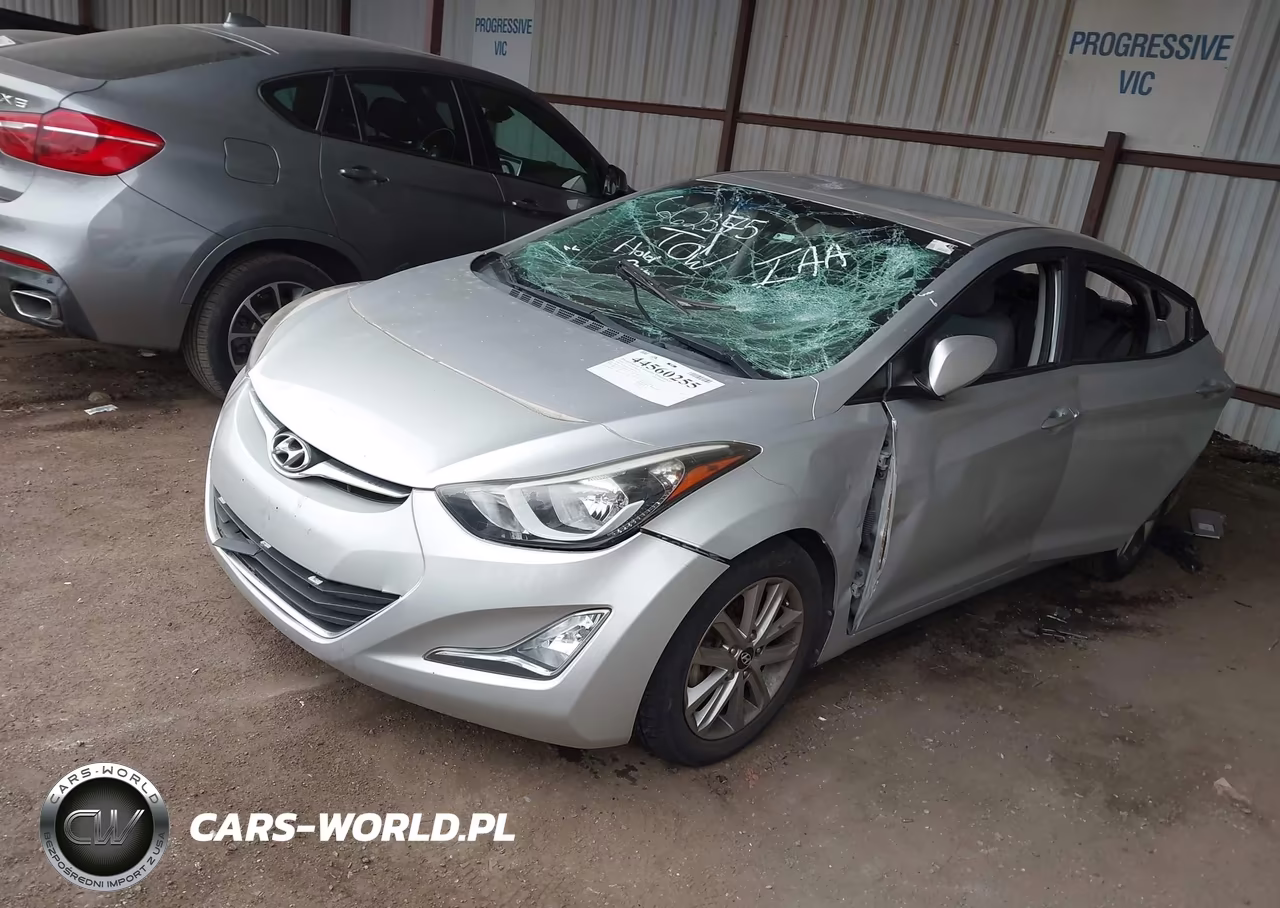 2016 Hyundai Elantra Se VIN:5NPDH4AE7GH662375 - 2