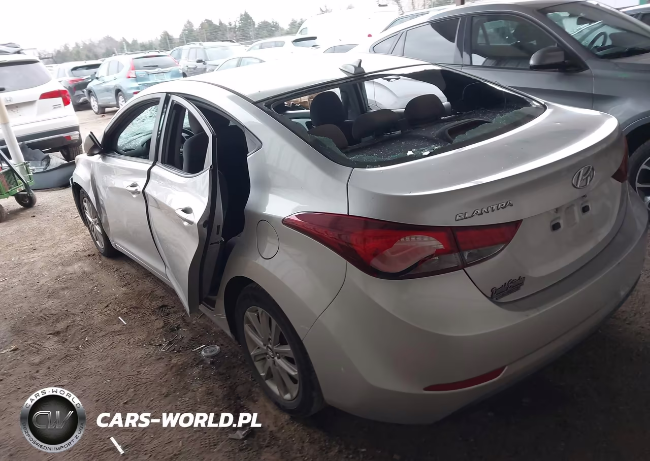 2016 Hyundai Elantra Se VIN:5NPDH4AE7GH662375 - 3