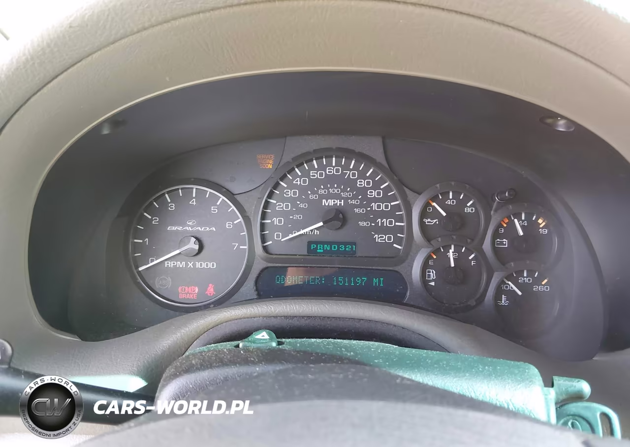 2002 Oldsmobile Bravada VIN:1GHDS13S322444439 - 7