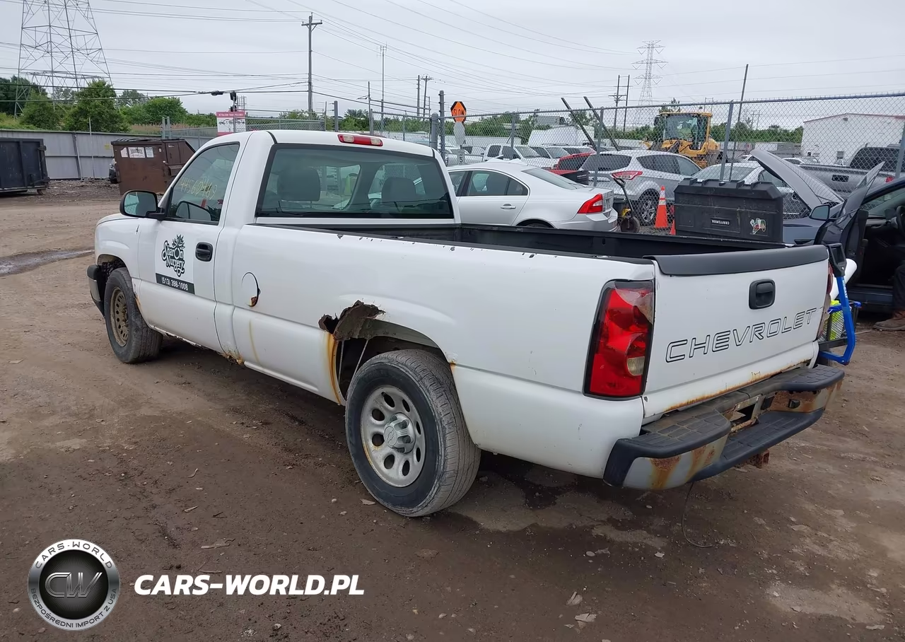 2006 Chevrolet Silverado 1500 Work Truck VIN:3GCEC14X26G182220 - 3