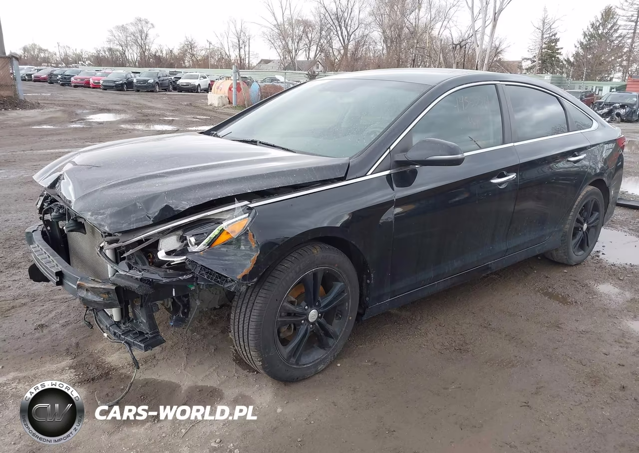 2018 Hyundai Sonata Sel VIN:5NPE34AF9JH631826 - 2