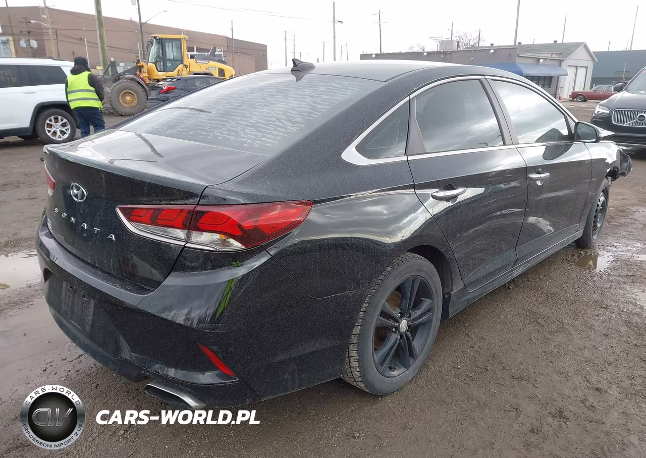 2018 Hyundai Sonata Sel VIN:5NPE34AF9JH631826 - 4