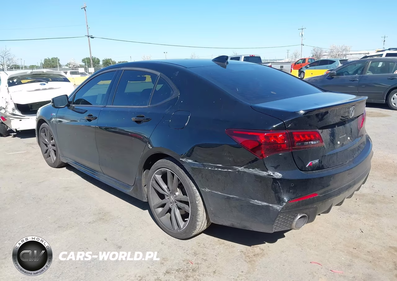 2020 Acura Tlx A-Spec-A-Spec W-Red Leather VIN:19UUB2F69LA004793 - 3