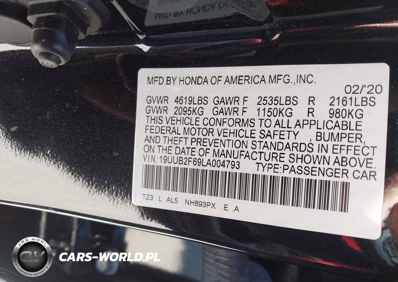 2020 Acura Tlx A-Spec-A-Spec W-Red Leather VIN:19UUB2F69LA004793 - 9