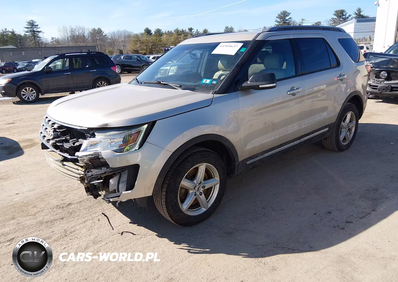 2017 Ford Explorer Xlt VIN:1FM5K8D83HGB36801 - 2