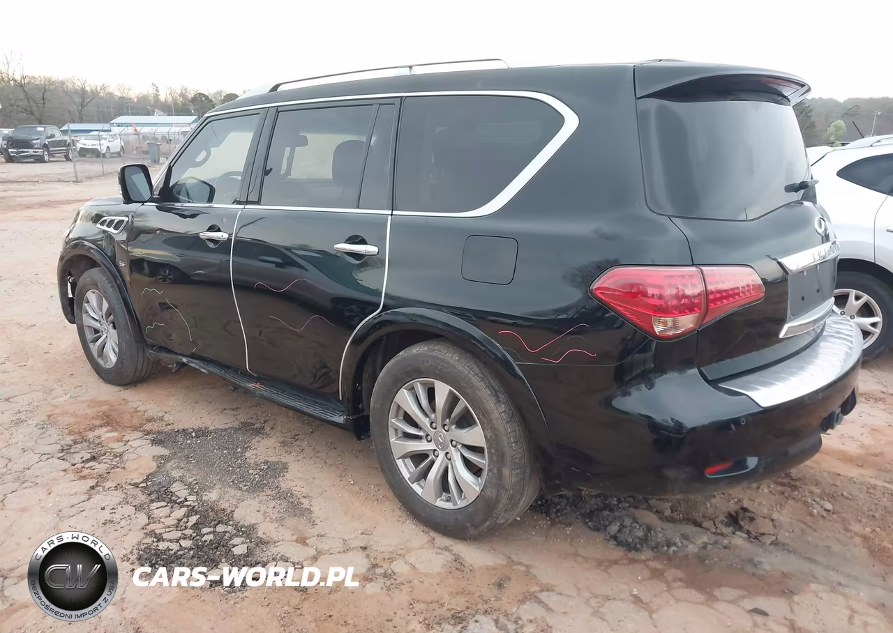 2017 Infiniti Qx80 VIN:JN8AZ2NF7H9647235 - 3