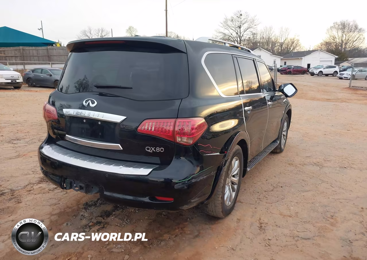 2017 Infiniti Qx80 VIN:JN8AZ2NF7H9647235 - 4