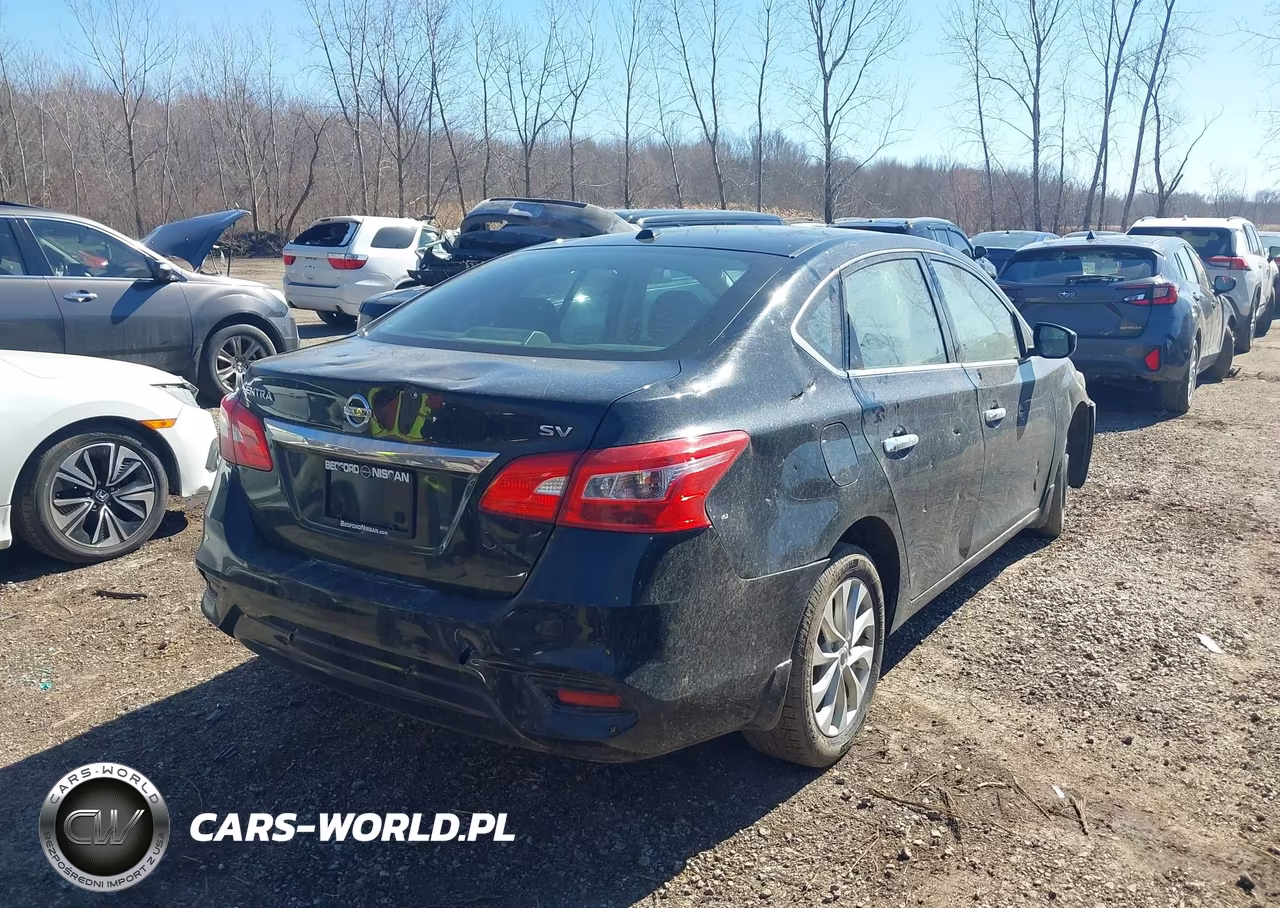 2019 Nissan Sentra Sv VIN:3N1AB7AP9KY440815 - 4
