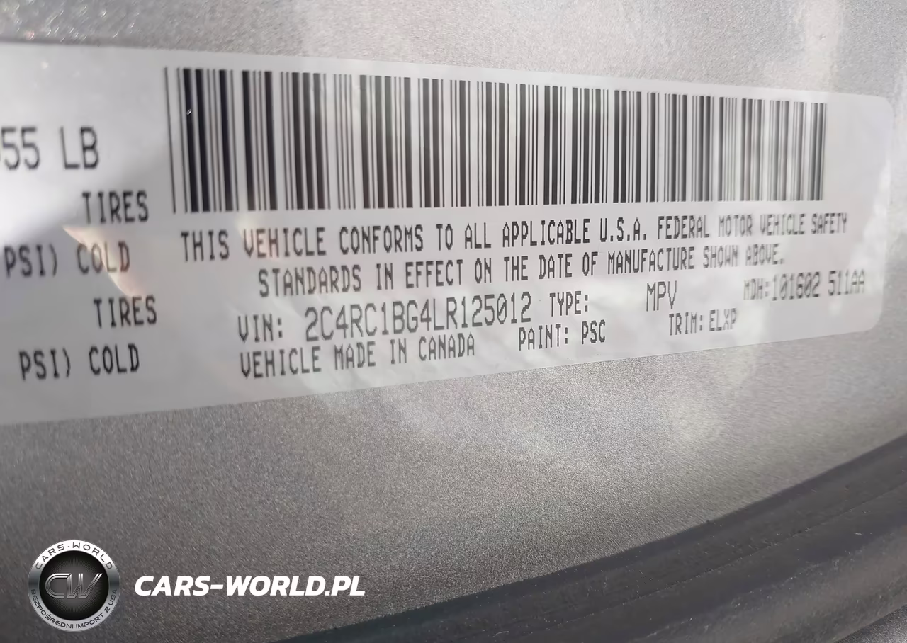 2020 Chrysler Pacifica Touring L VIN:2C4RC1BG4LR125012 - 9