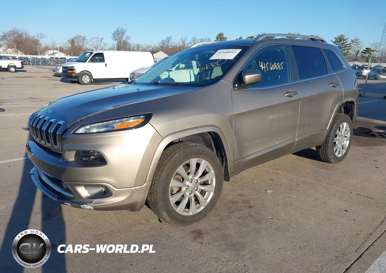 2017 Jeep Cherokee Overland 4X4 VIN:1C4PJMJS9HW588542 - 2