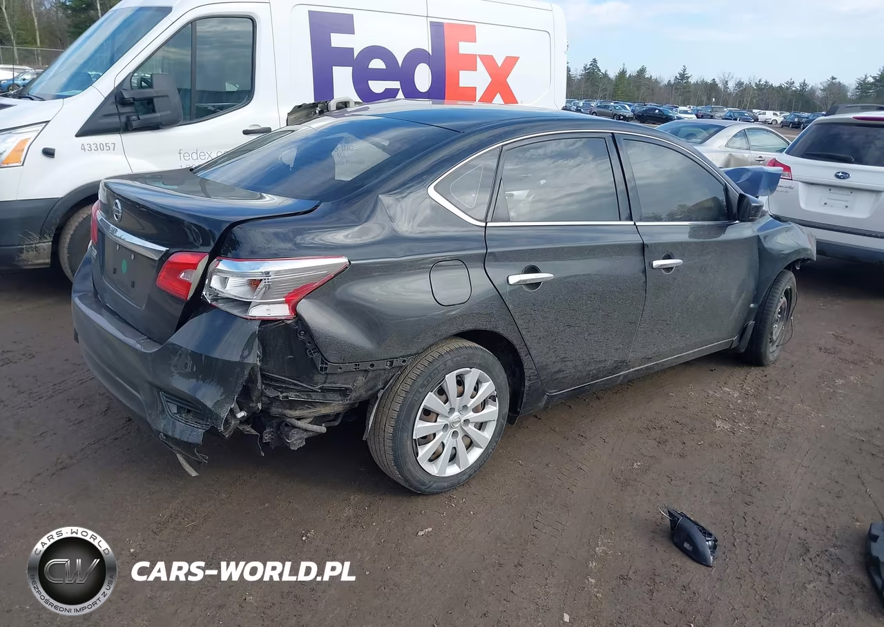 2019 Nissan Sentra S VIN:3N1AB7AP6KY218524 - 4
