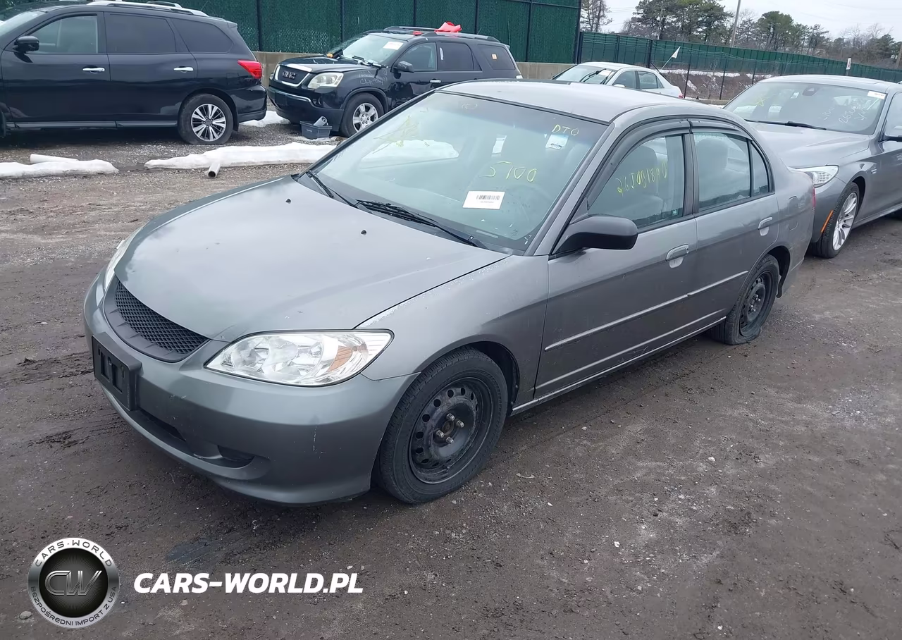 2004 Honda Civic Lx VIN:2HGES16594H517194 - 2