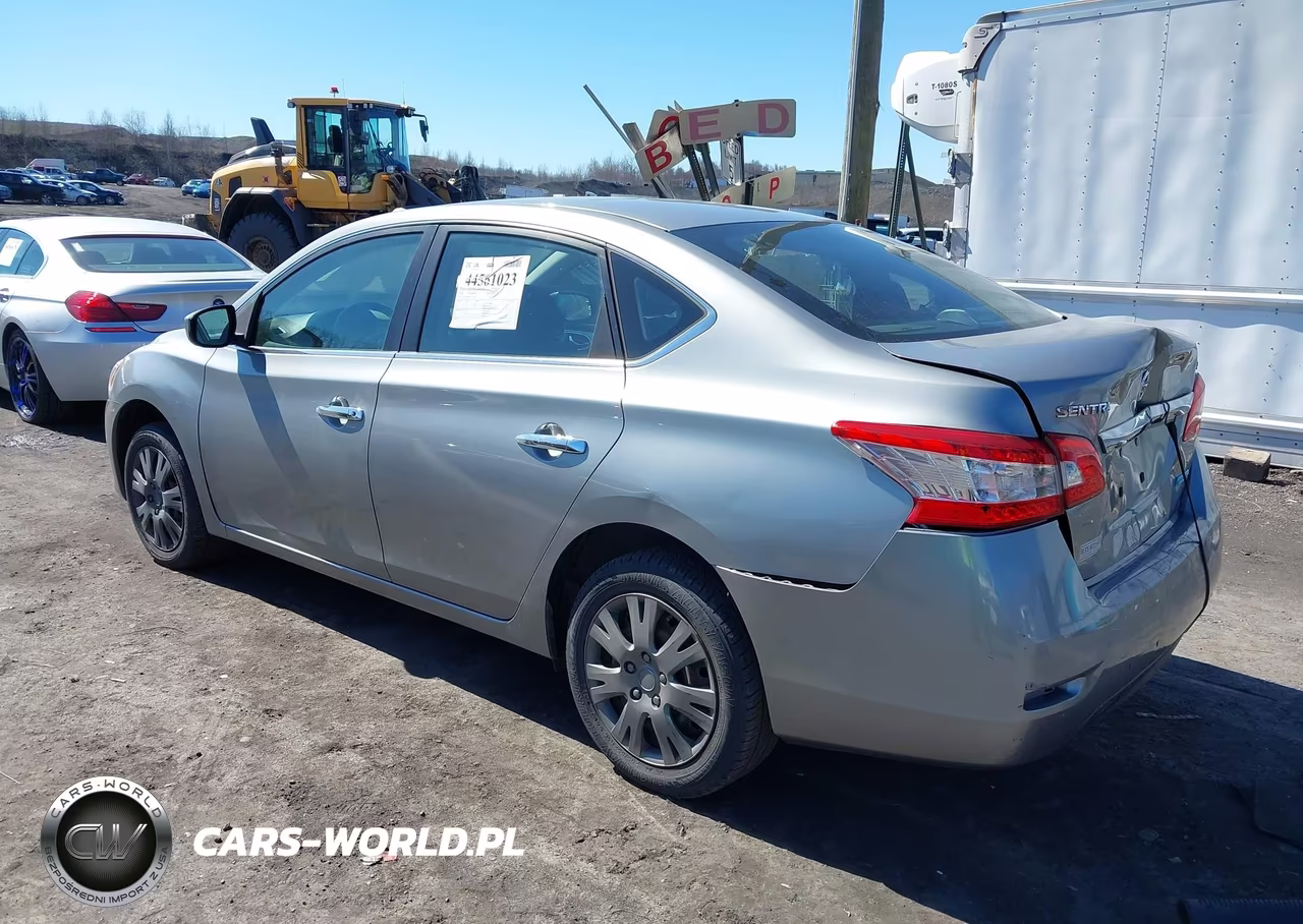 2014 Nissan Sentra Fe+ S-Fe+ Sv-S-Sl-Sr-Sv VIN:3N1AB7AP5EL677299 - 3