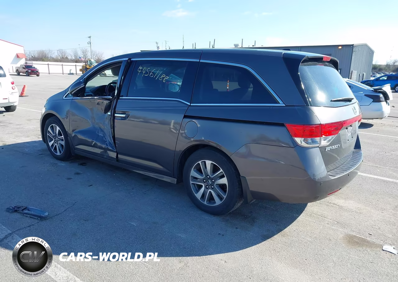 2014 Honda Odyssey Touring-Touring Elite VIN:5FNRL5H94EB038306 - 3