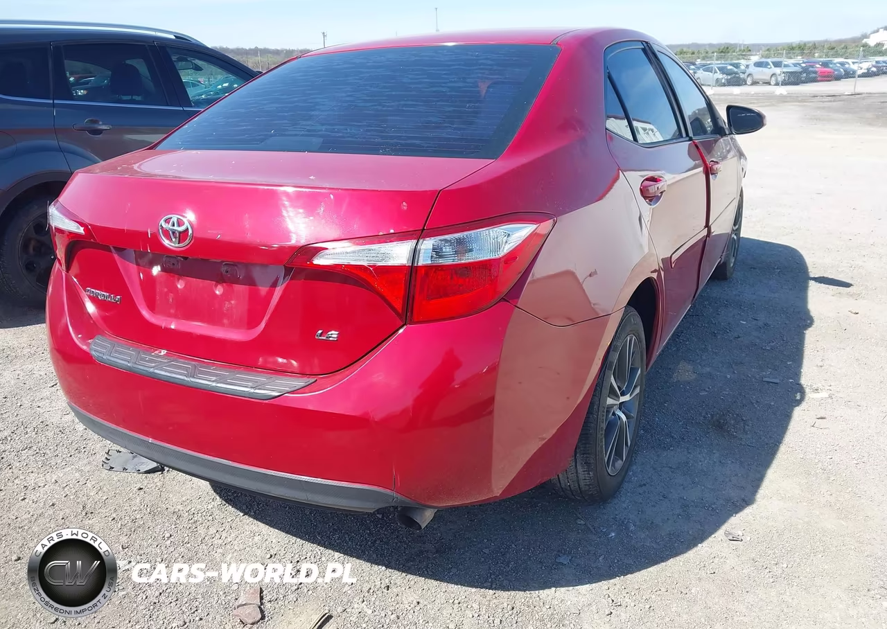 2016 Toyota Corolla Le Plus VIN:5YFBURHE9GP481643 - 4