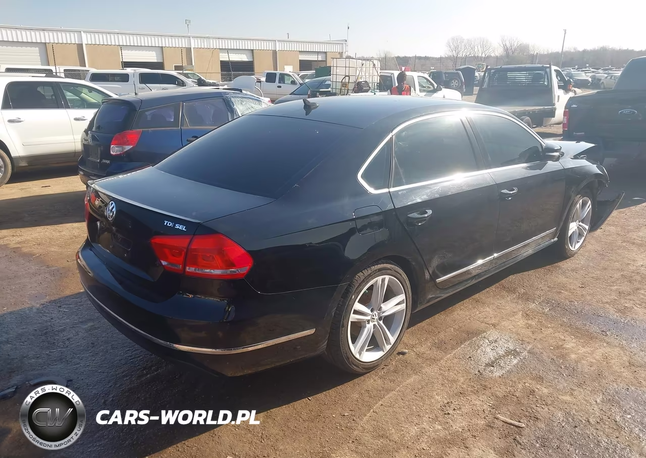 2013 Volkswagen Passat 2.0L Tdi Sel Premium VIN:1VWCN7A35DC083250 - 4