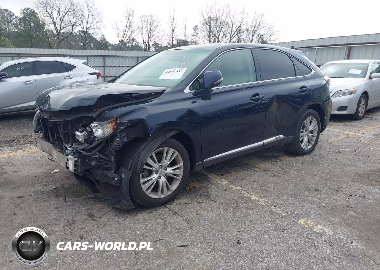 2010 Lexus Rx 450H VIN:JTJZB1BA7A2401772 - 2