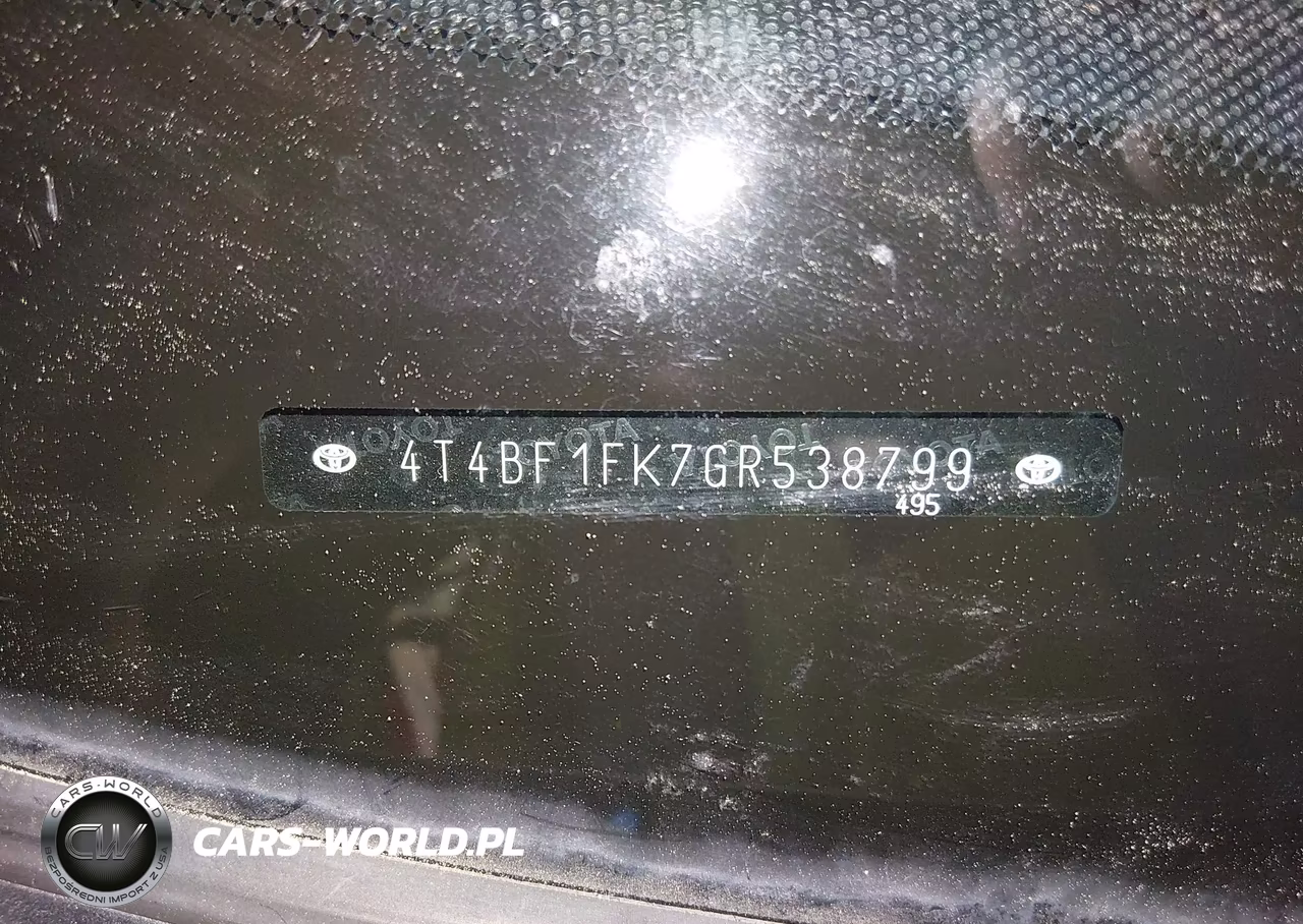 2016 Toyota Camry Le VIN:4T4BF1FK7GR538799 - 9