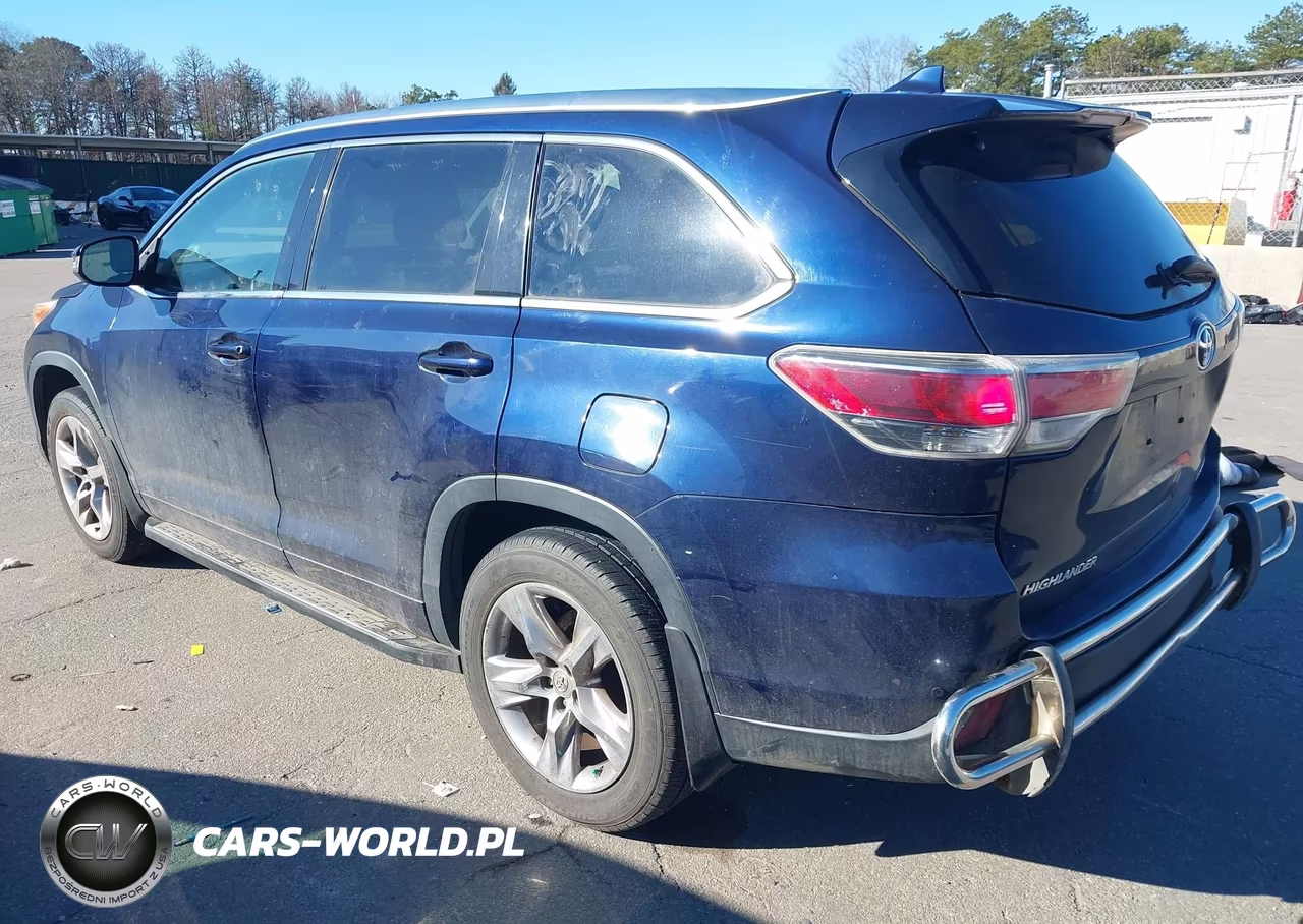 2015 Toyota Highlander Limited Platinum V6 VIN:5TDDKRFH0FS168269 - 3