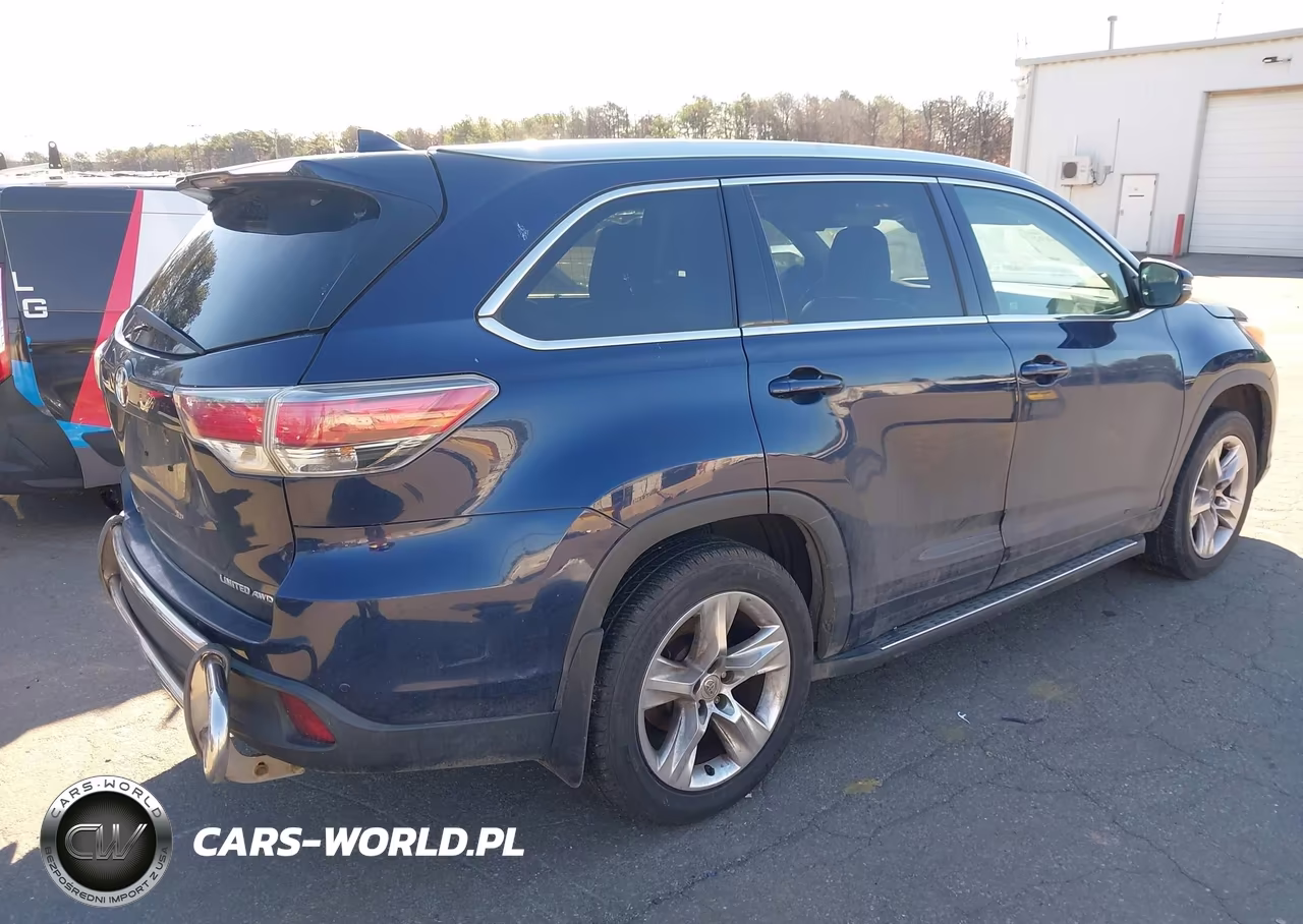 2015 Toyota Highlander Limited Platinum V6 VIN:5TDDKRFH0FS168269 - 4