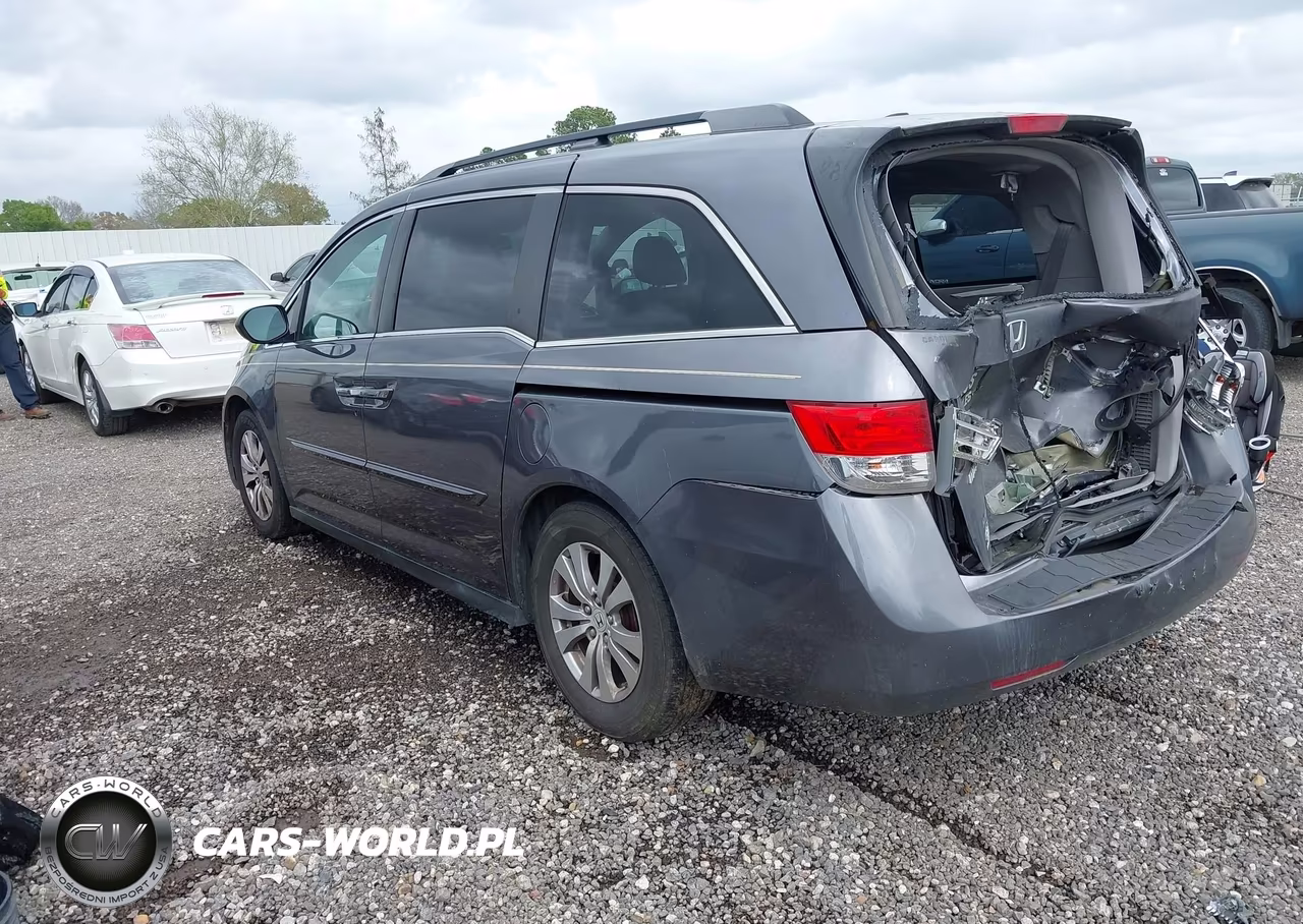 2014 Honda Odyssey Ex-L VIN:5FNRL5H62EB028413 - 3