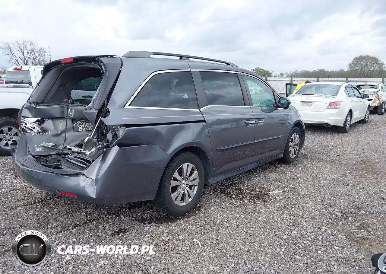 2014 Honda Odyssey Ex-L VIN:5FNRL5H62EB028413 - 4