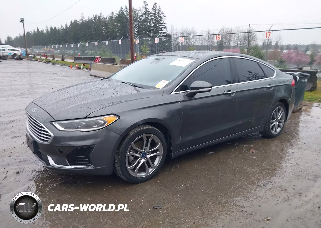 2019 Ford Fusion Sel VIN:3FA6P0CD2KR182104 - 2