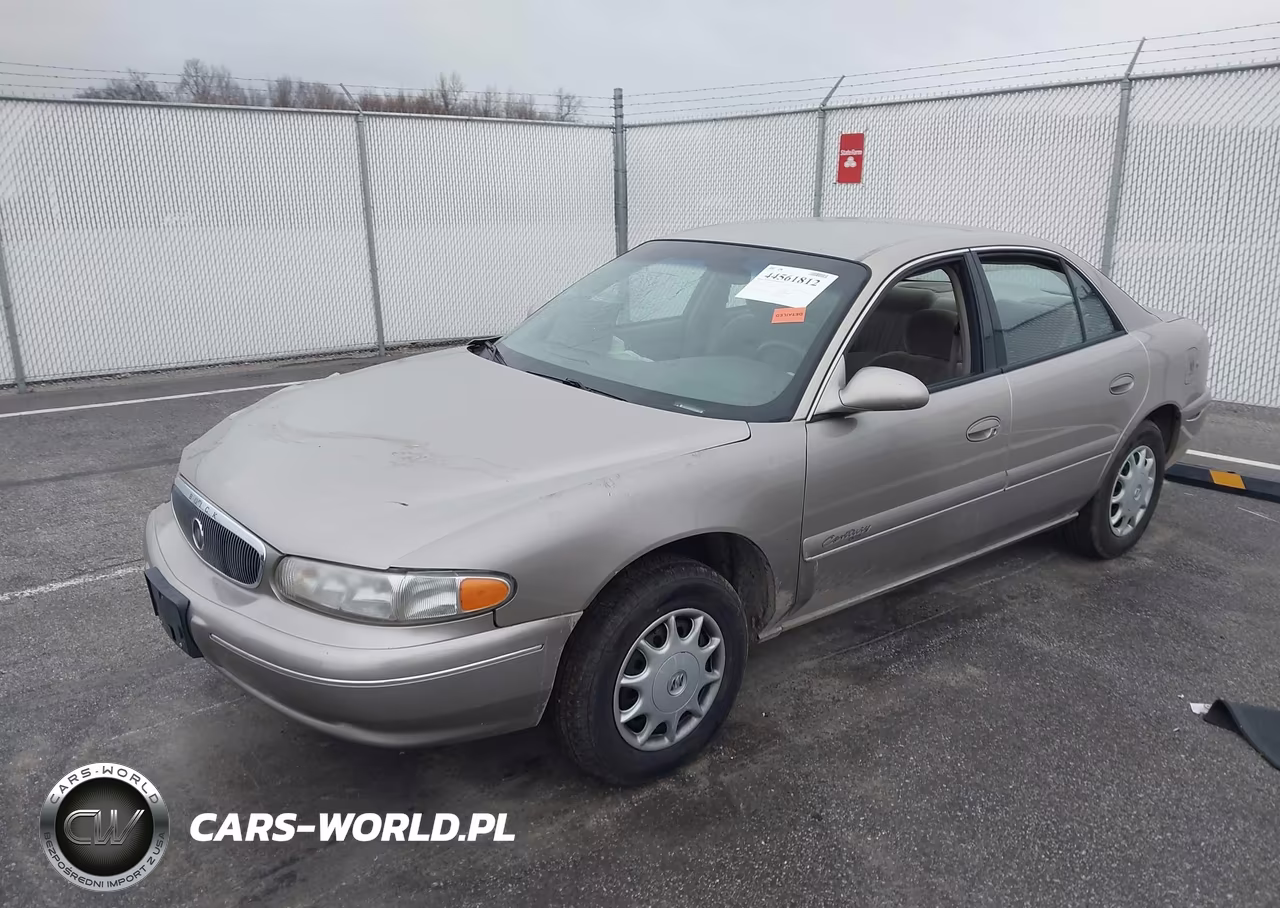 2001 Buick Century Custom VIN:2G4WS52J111165547 - 2