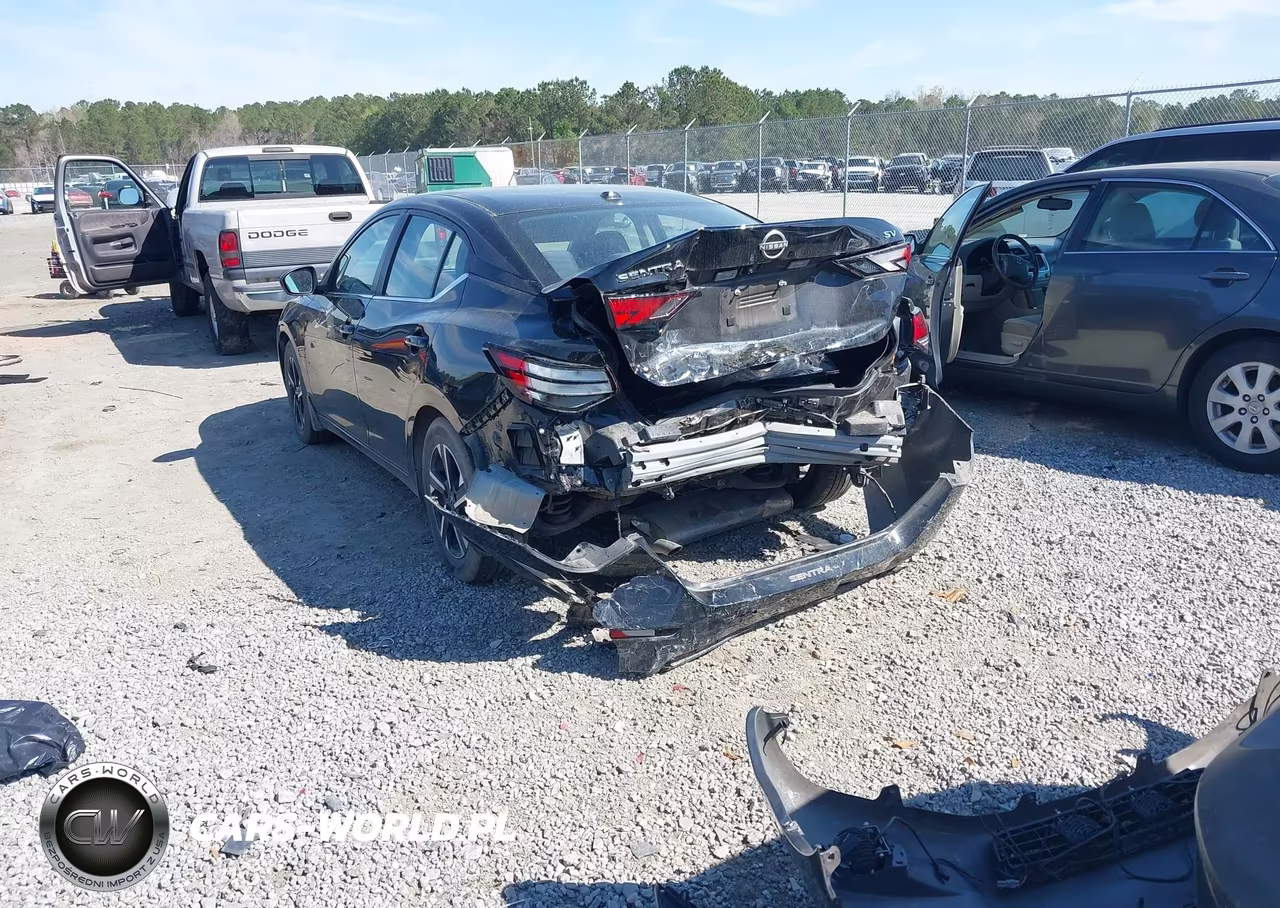 2024 Nissan Sentra Sv Xtronic Cvt VIN:3N1AB8CV0RY378071 - 3