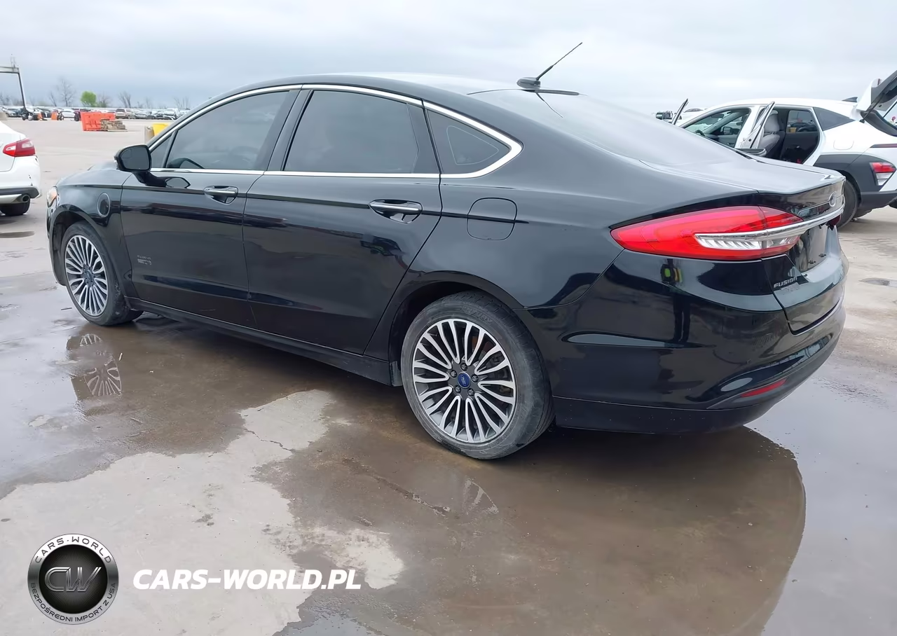 2017 Ford Fusion Energi Se Luxury VIN:3FA6P0PU1HR306088 - 3