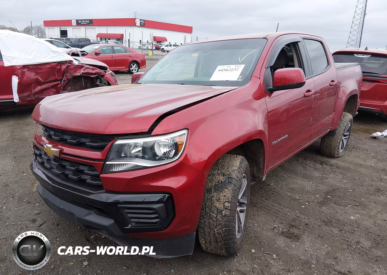 2021 Chevrolet Colorado 4Wd Short Box Wt VIN:1GCGTBEN0M1129989 - 2