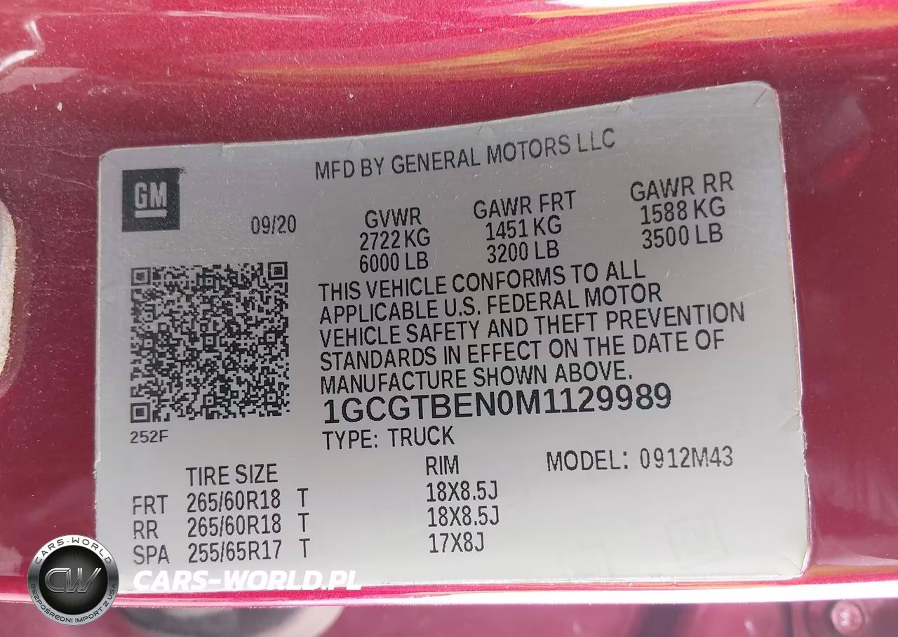 2021 Chevrolet Colorado 4Wd Short Box Wt VIN:1GCGTBEN0M1129989 - 9