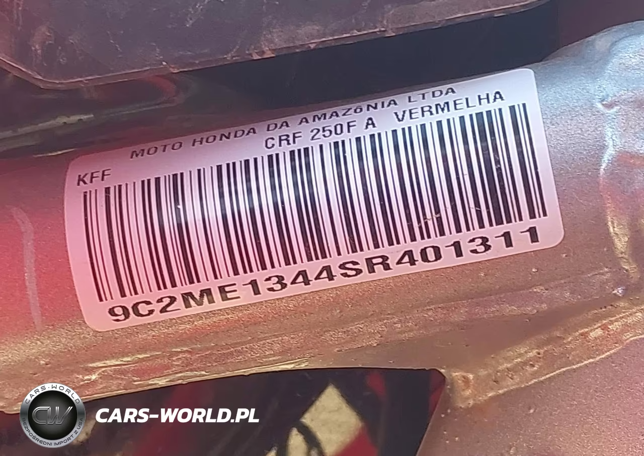 2025 Honda Crf250 F VIN:9C2ME1344SR401311 - 10